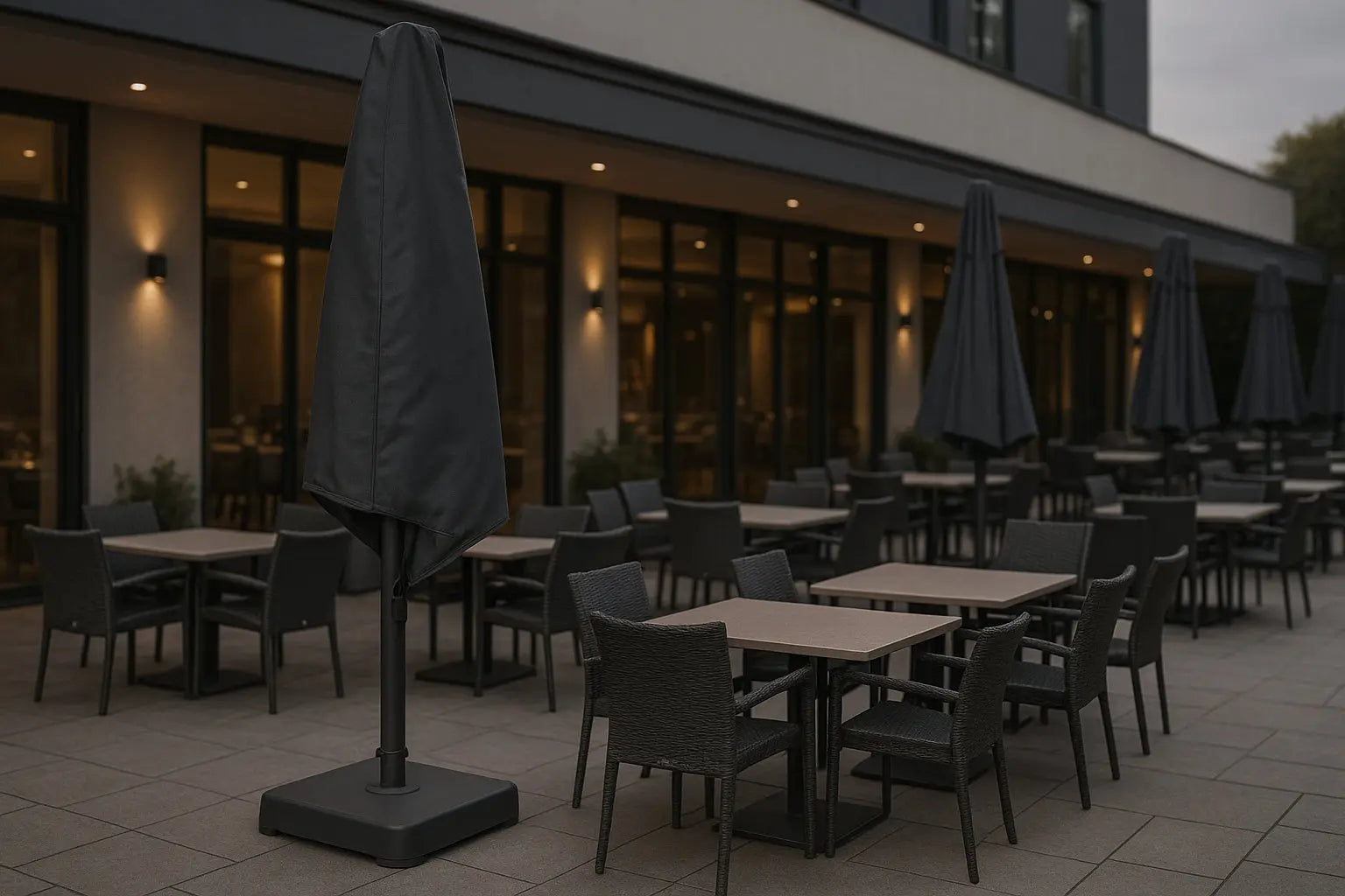 Choisir le Parasol Commercial Idéal pour Votre Restaurant