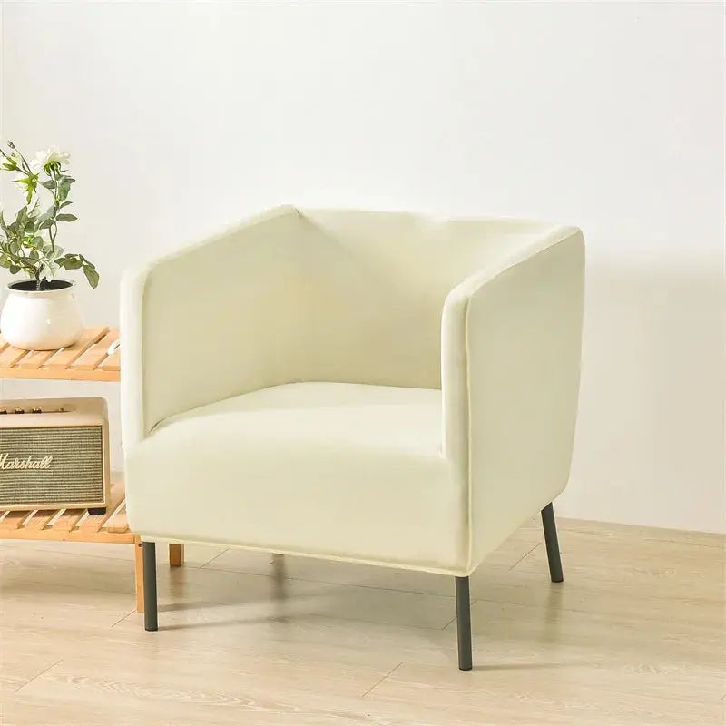 Housse Fauteuil Club Solide LUNOVA