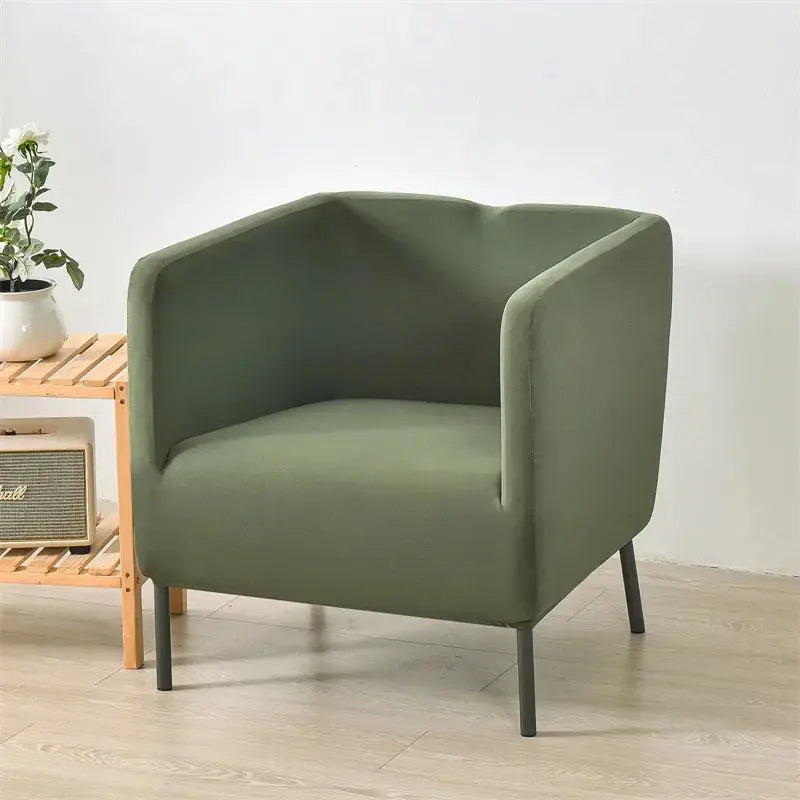 Housse Fauteuil Club Solide LUNOVA