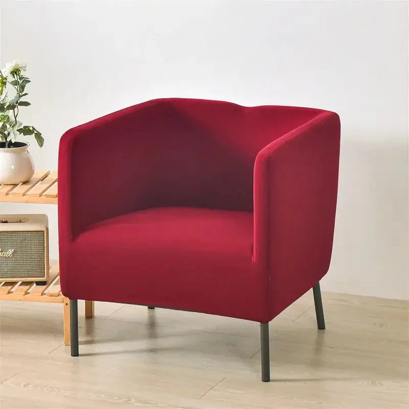 Housse Fauteuil Club Solide LUNOVA