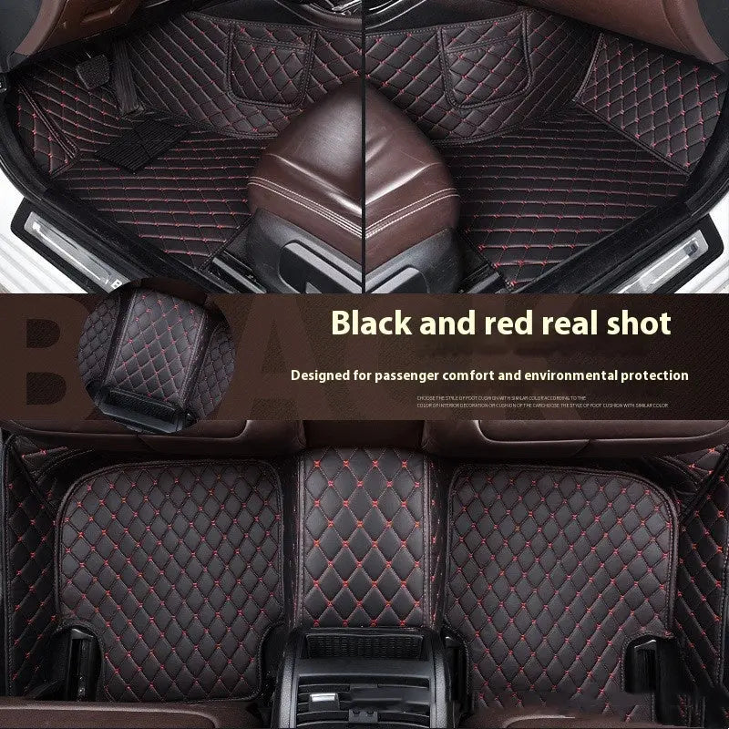 Bâche Protection Voiture LUXFLOOR Blackred-Left driver