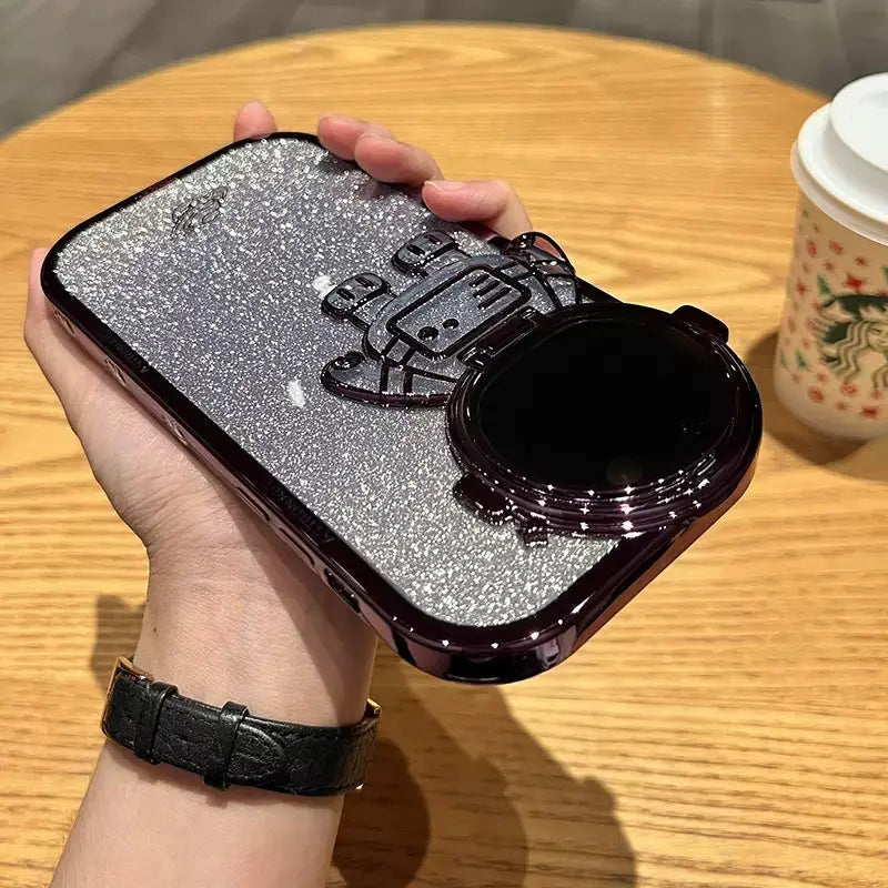 Coque Téléphone Brillante ASTRO Purple Gradient-iPhone12pro max