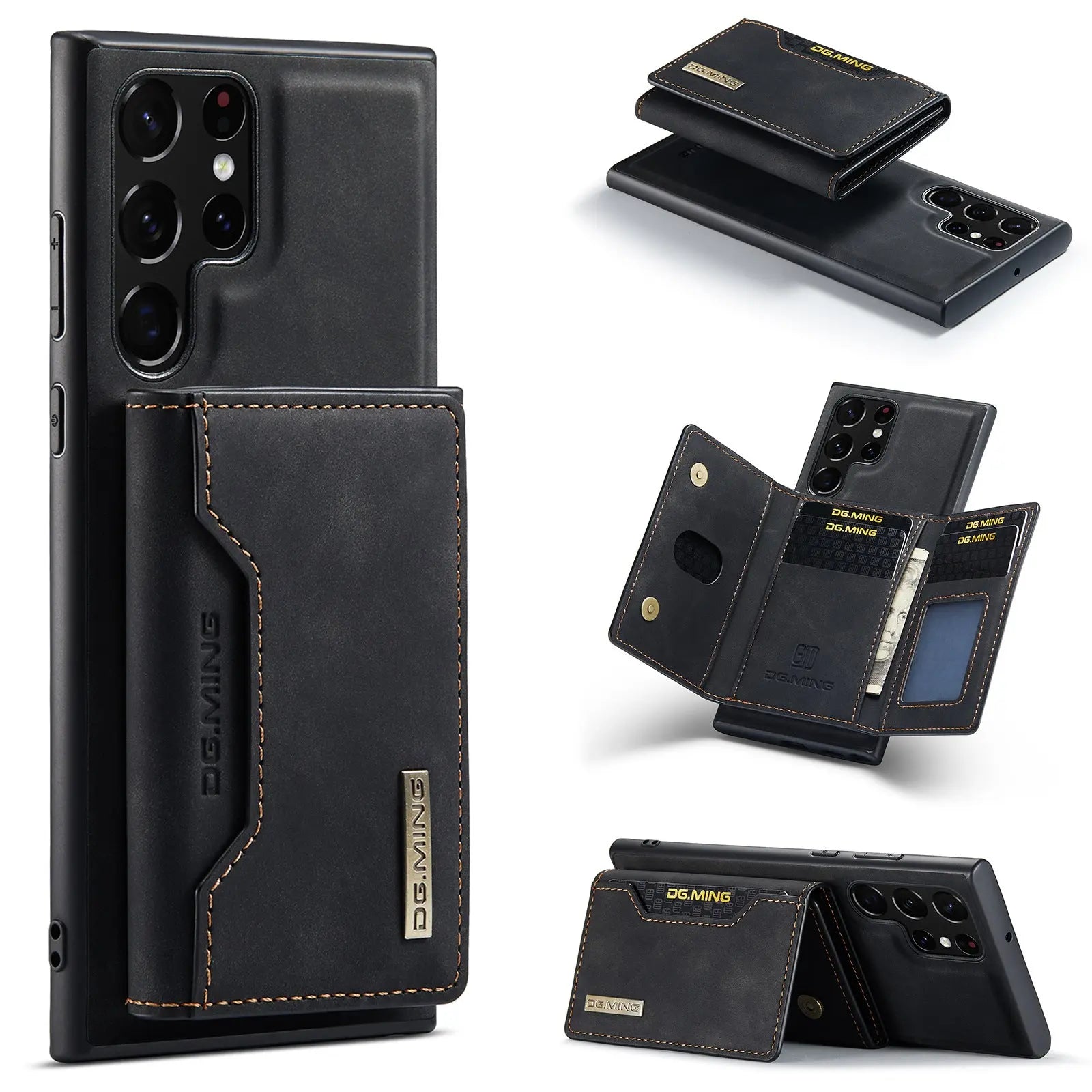 Coque Téléphone Chargement Sans Fil MAGKASE Black-A42 5G
