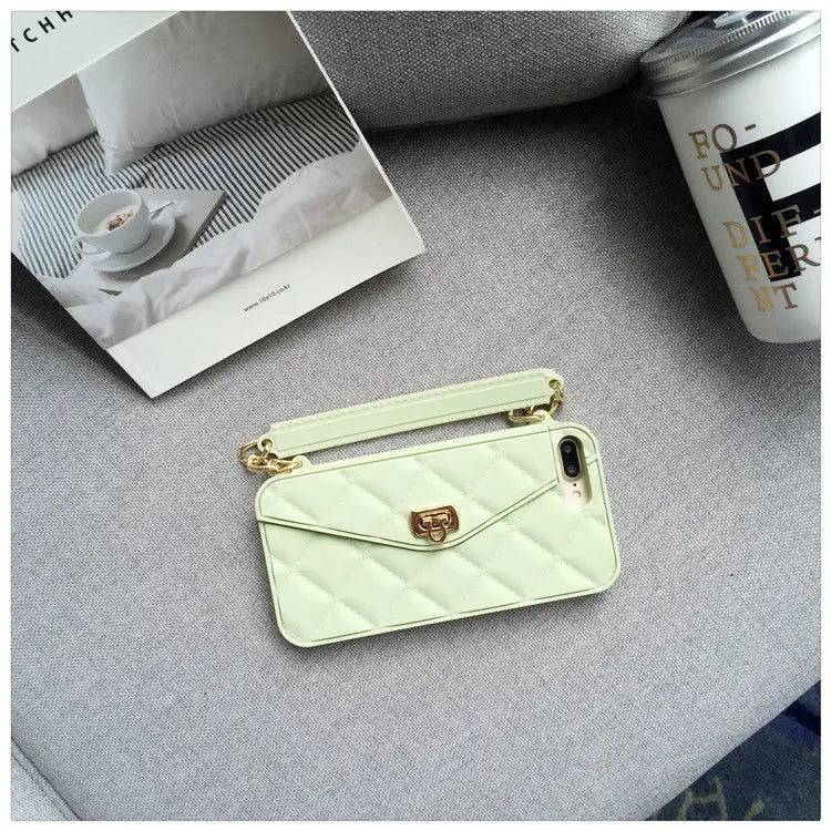 Coque Téléphone Chic FURENA Light green-With card chain-Iphone 11Pro Max