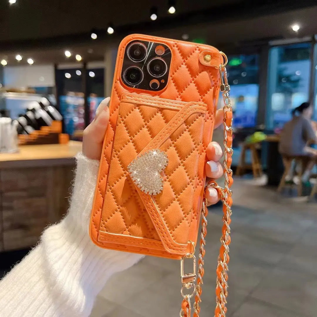 Coque Téléphone Chic LUMEA Orange-Iphone12pro Max