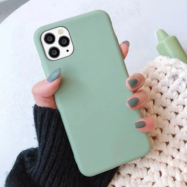 Coque Téléphone Frosted CELINA Green-iPhone6s