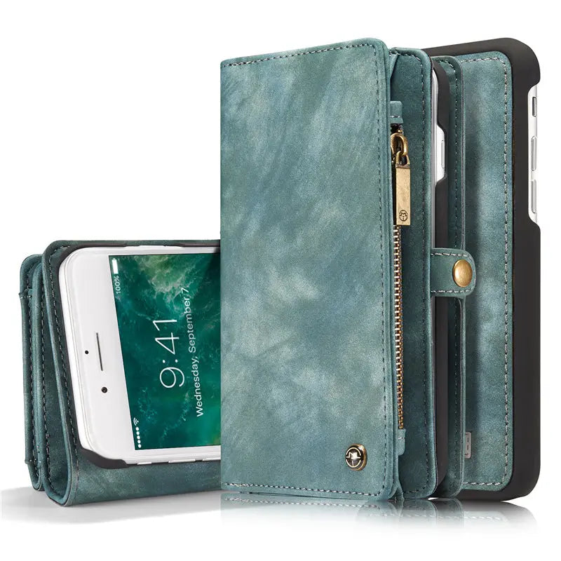 Coque Téléphone Luxe TUVIO Blue-IPhoneXR