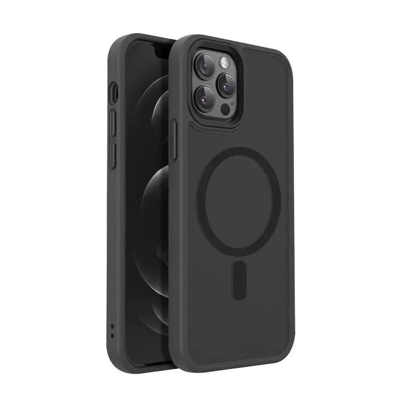 Coque Téléphone Magnétique MAXPRO Matte black-IPhone13 Pro