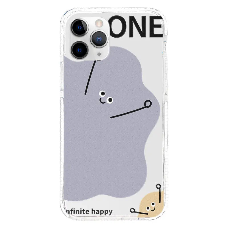Coque Téléphone Peinte RIOXO White-Iphone 11Pro Max