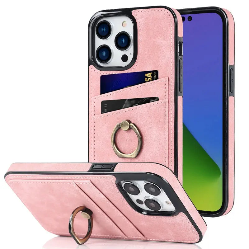 Coque de Téléphone Anti-Chute CUTECASE New Pink-IPhone13pro