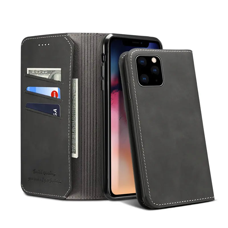 Coque de Téléphone Business CLAMOR Black-IPhone 11Pro