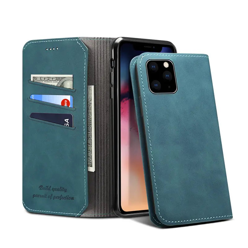 Coque de Téléphone Business CLAMOR Green-IPhone 11Pro