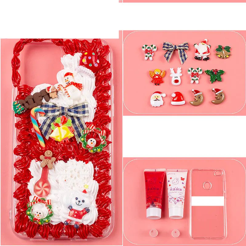 Coque de Téléphone Créatif WAVE Bowknot Christmas bell materia-Iphone 11Pro Max