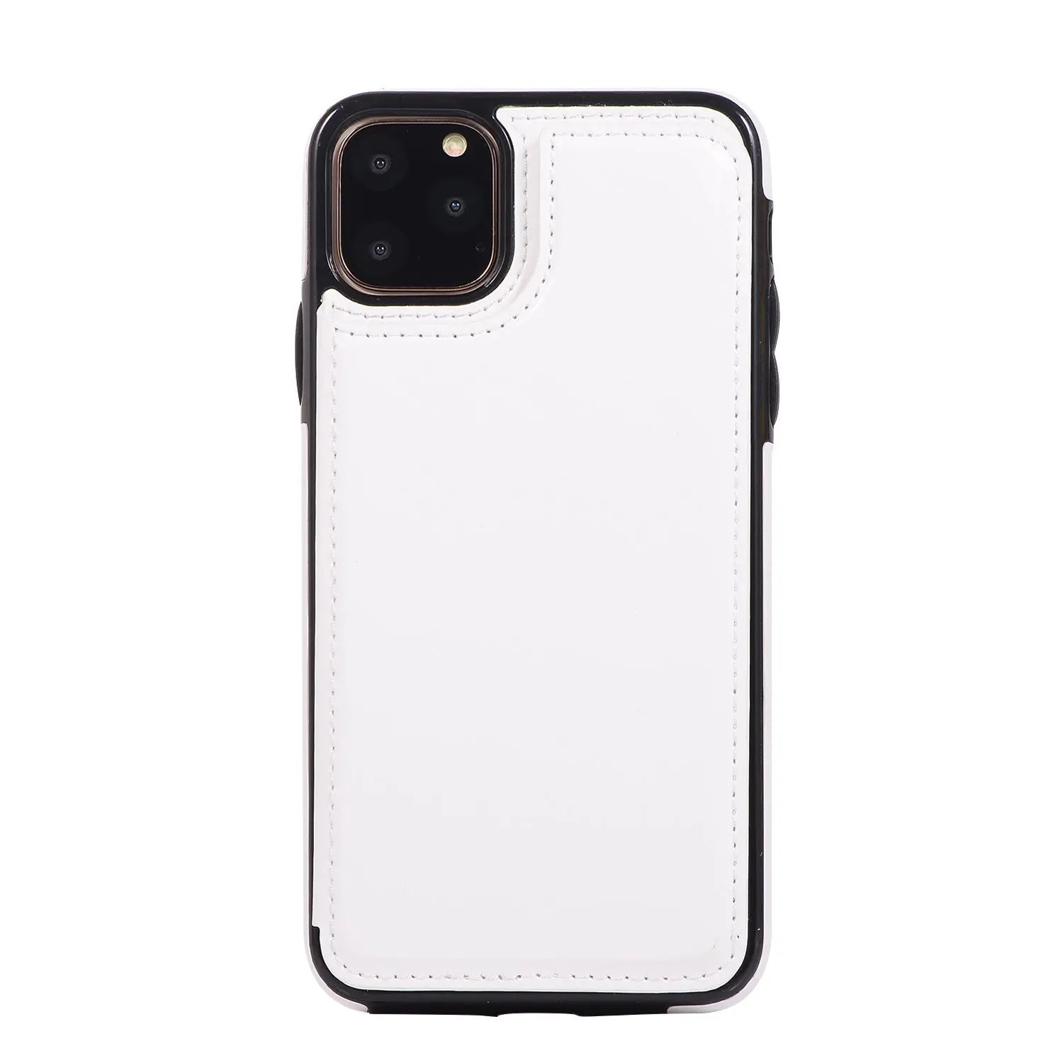 Coque de Téléphone Cuir Protectrix White-12mini