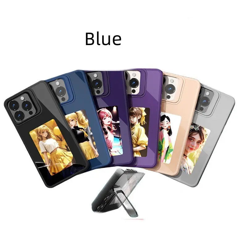 Coque de Téléphone E-Ink BERAL Blue-IPhone15Promax