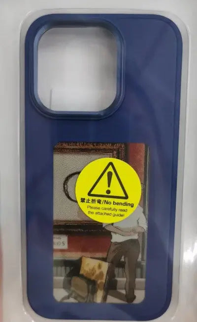 Coque de Téléphone E-Ink Personnalisable ZYNIO Blue-Apple 15Promax