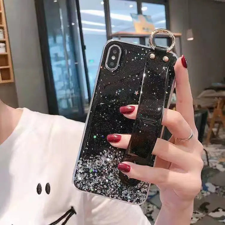 Coque de Téléphone Étoilée LYNN Black-11Pro