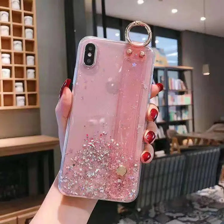 Coque de Téléphone Étoilée LYNN Pink-IPhoneXS MAX