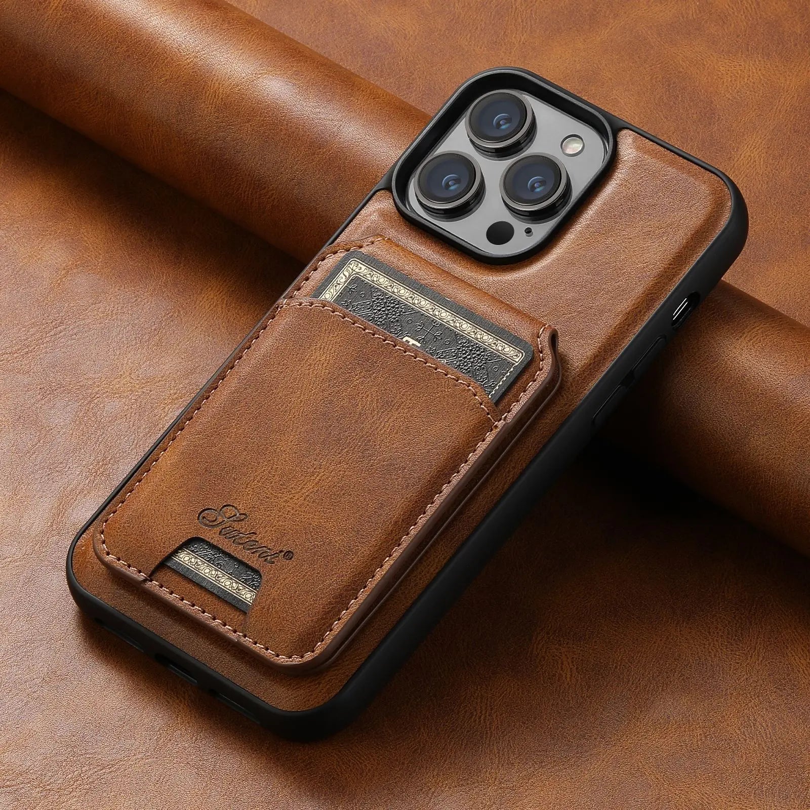 Coque de Téléphone Protection Magnétique MAGSAFE Brown-IPhone15Pro