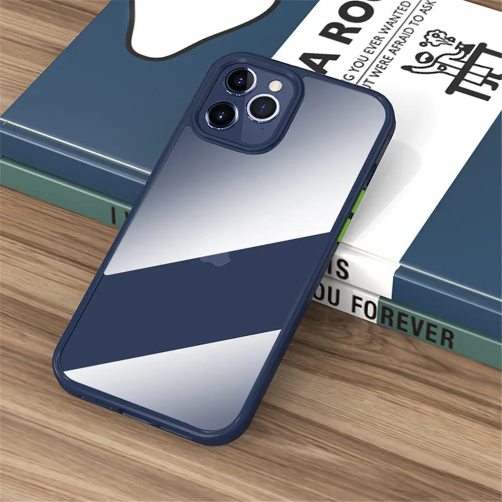 Coque de Téléphone TPU iPhone ROCK Blue-IPhone12 Mini