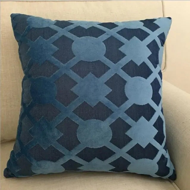 Coussin Canapé Flanelle ZEO B-45cmX45cm