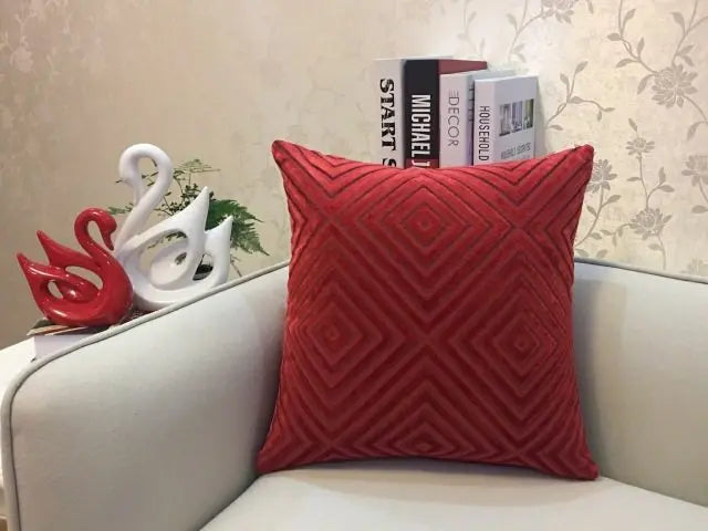 Coussin Canapé Flanelle ZEO J-45cmX45cm