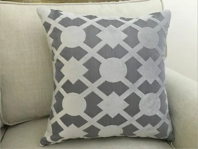 Coussin Canapé Flanelle ZEO K-55cmX55cm