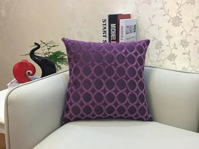 Coussin Canapé Flanelle ZEO T-55cmX55cm