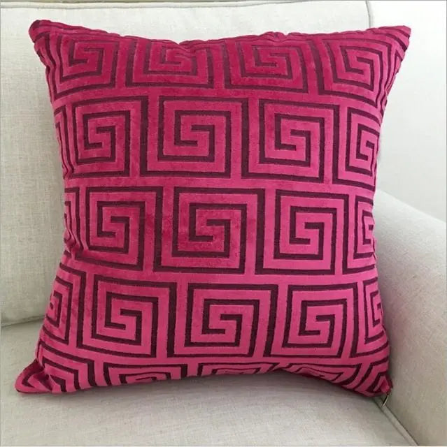 Coussin Canapé Flanelle ZEO V-45cmX45cm