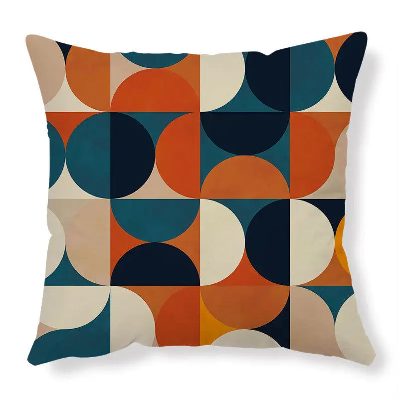 Coussin Canapé Géométrique ABSTRAK BZ32816 Color-45x45cm