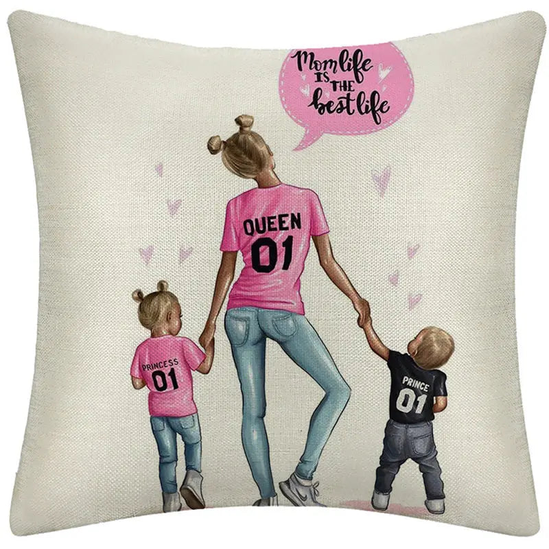 Coussin Canapé Lin Dessinés LINLOOP