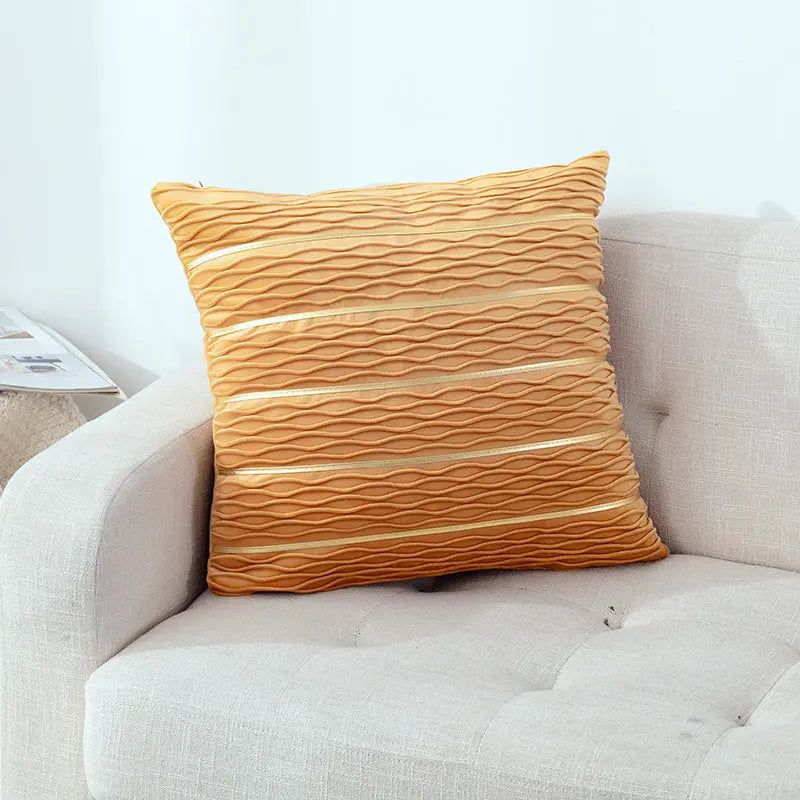 Coussin Canapé Luxe Velvet SIRAM Yellow