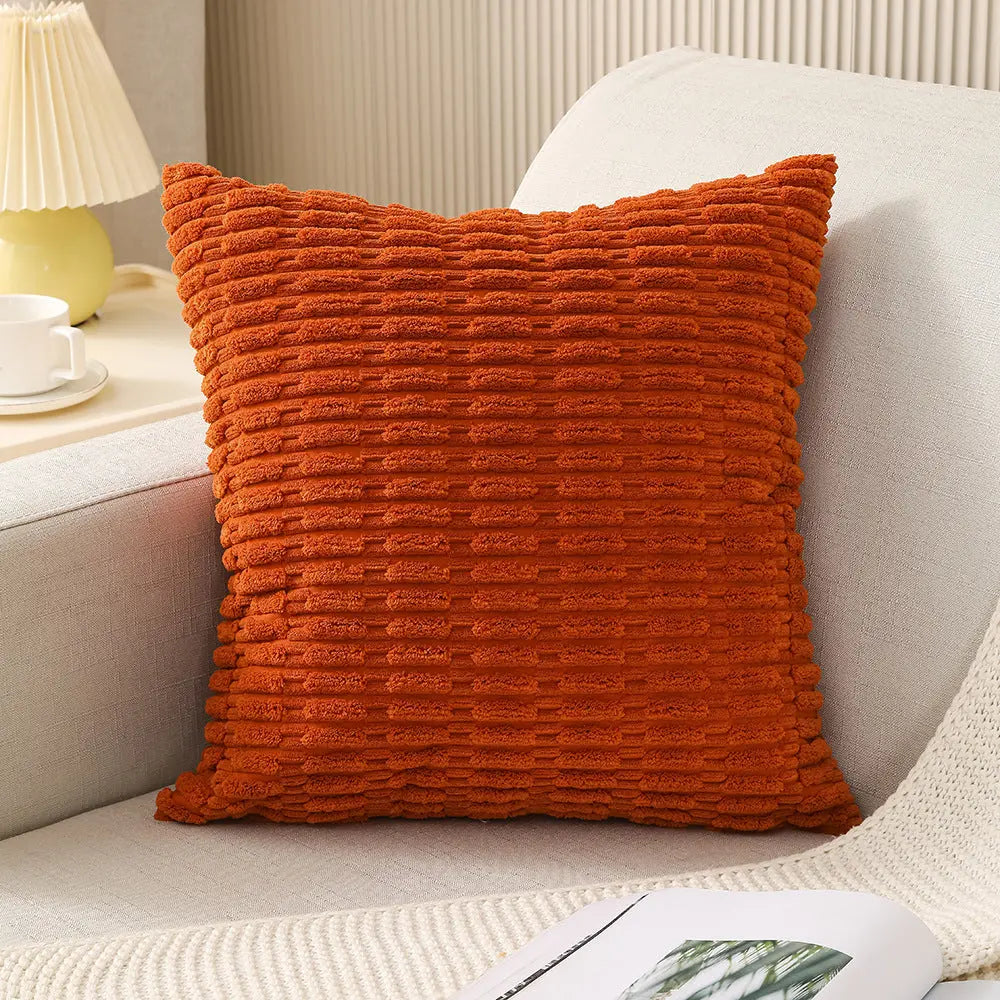 Coussin Décoration Velours EXONIA Dark Orange-30cmx50cm Pillowcase