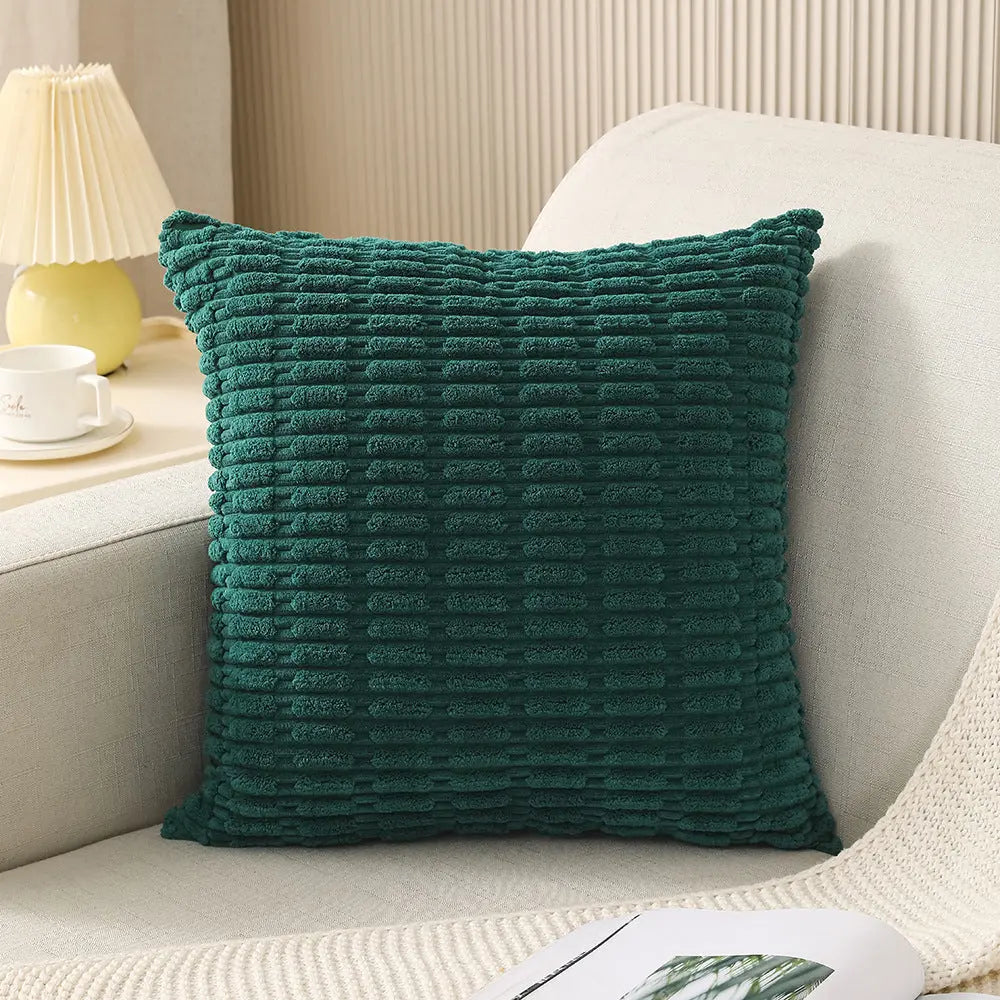 Coussin Décoration Velours EXONIA Gemstone Green-30cmx50cm Pillowcase