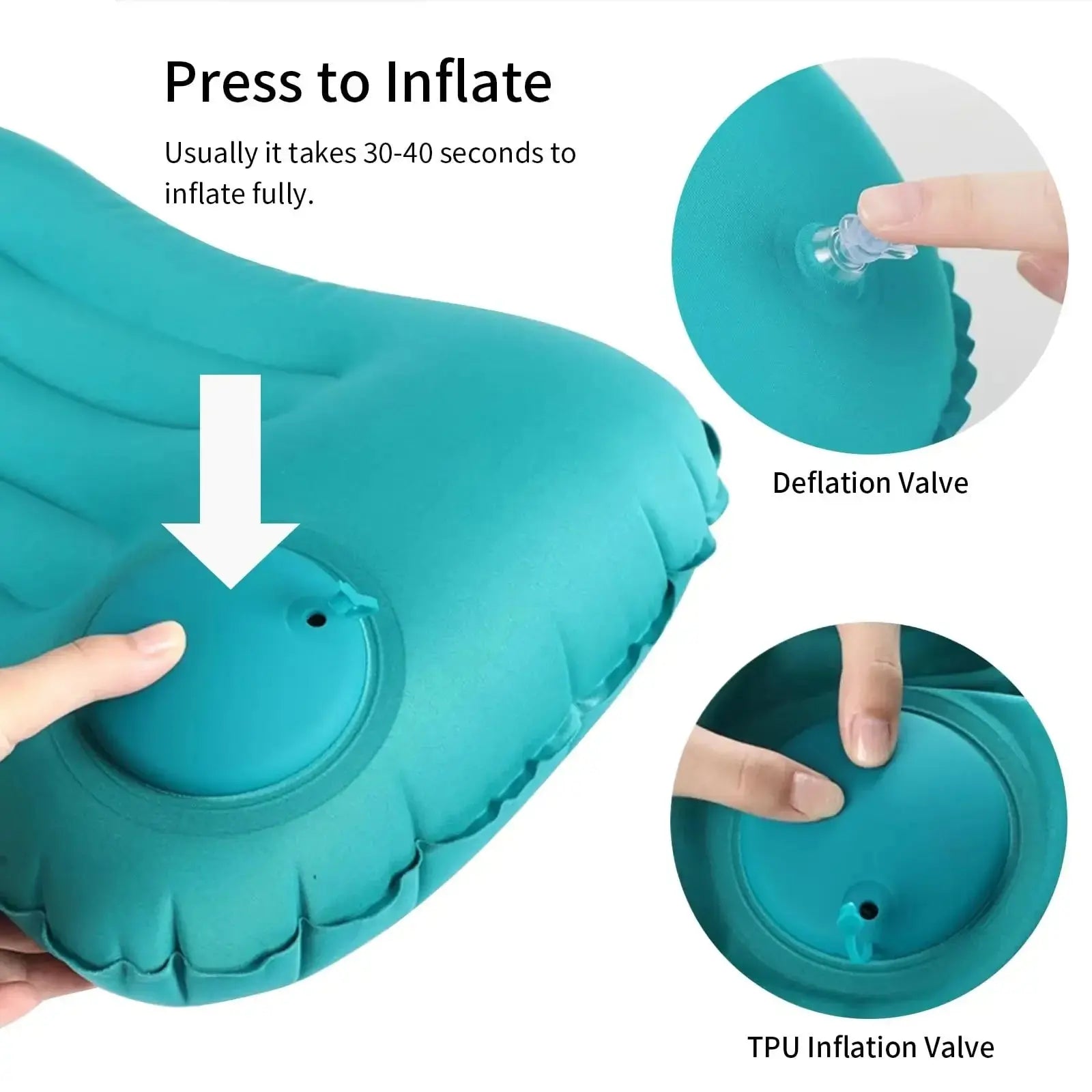 Coussin Gonflable Ergonomique PUFFAL Housse de France
