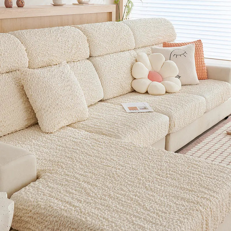 Housse Assise Canapé Extensible SERENE Beige-Imperial Concubine