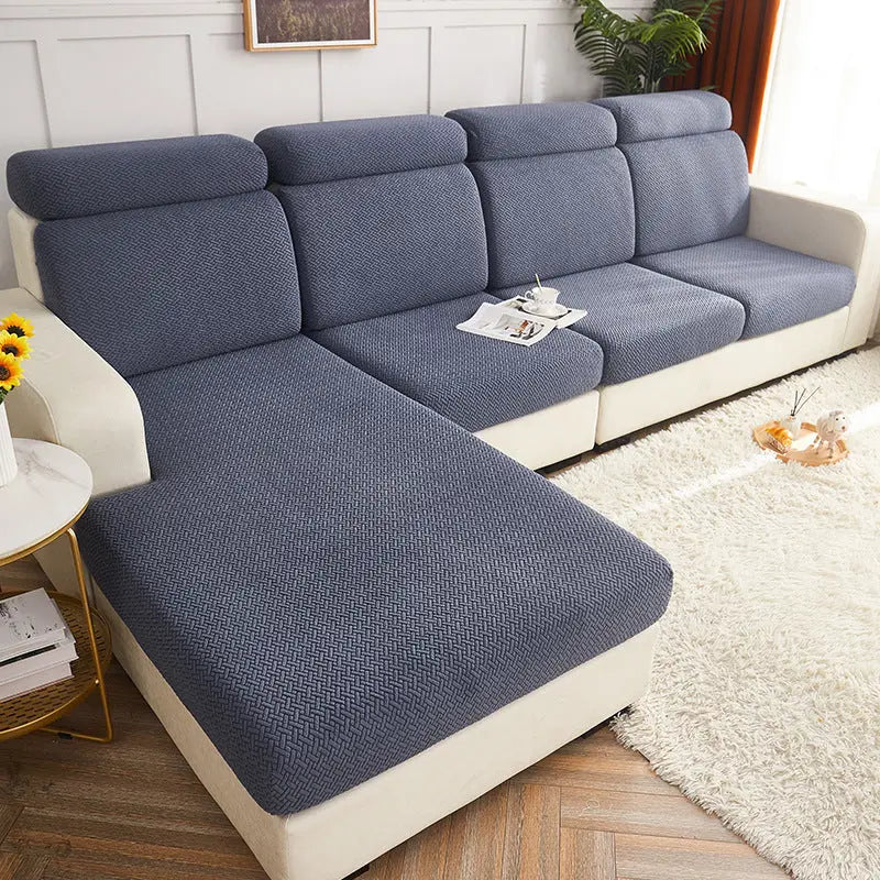 Housse Assise Canapé Universelle LAPEO Dark Gray-Plus Size-2XL