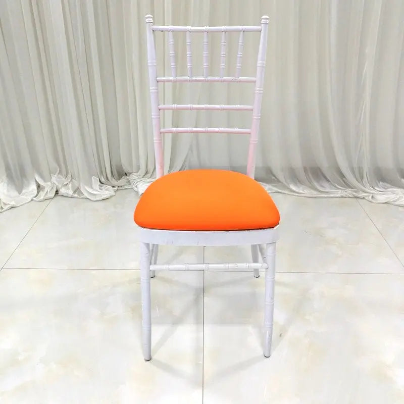 Housse Assise Chaise Extensible BAMIRA 16 Orange-Regular Size