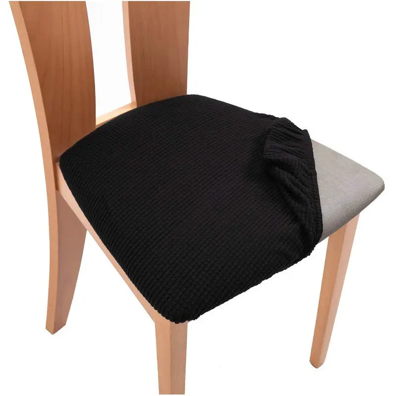 Housse Assise Chaise Extensible ZENYA Black