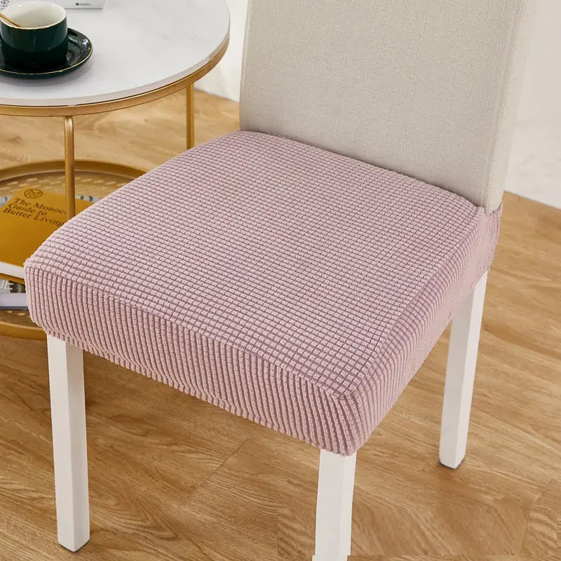 Housse Assise Chaise Extensible **VELISO** Dark Pink-Universal Size
