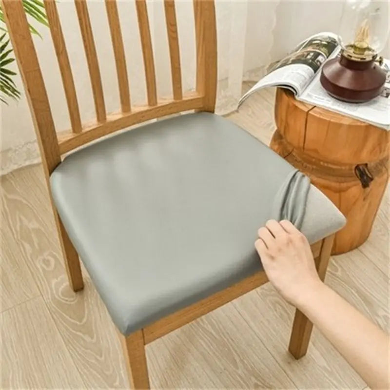 Housse Assise Chaise Imperméable LUXORE Light Gray-Length And Width 35to50cm-1PCS