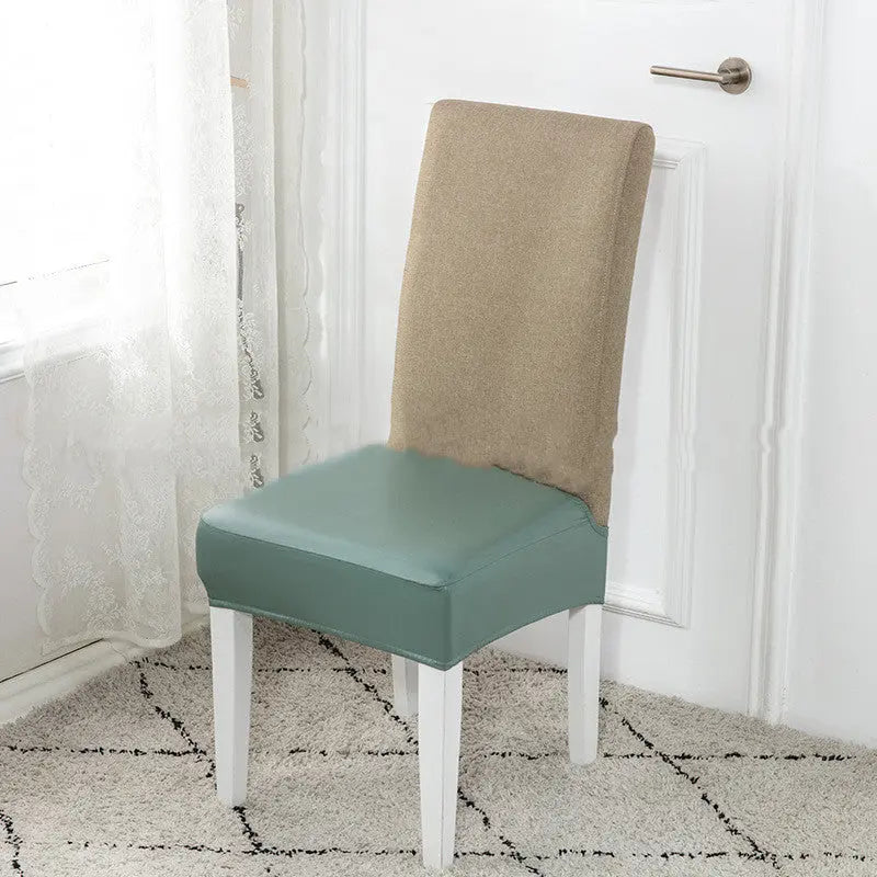 Housse Assise Chaise Imperméable PU NOMINO Turquoise