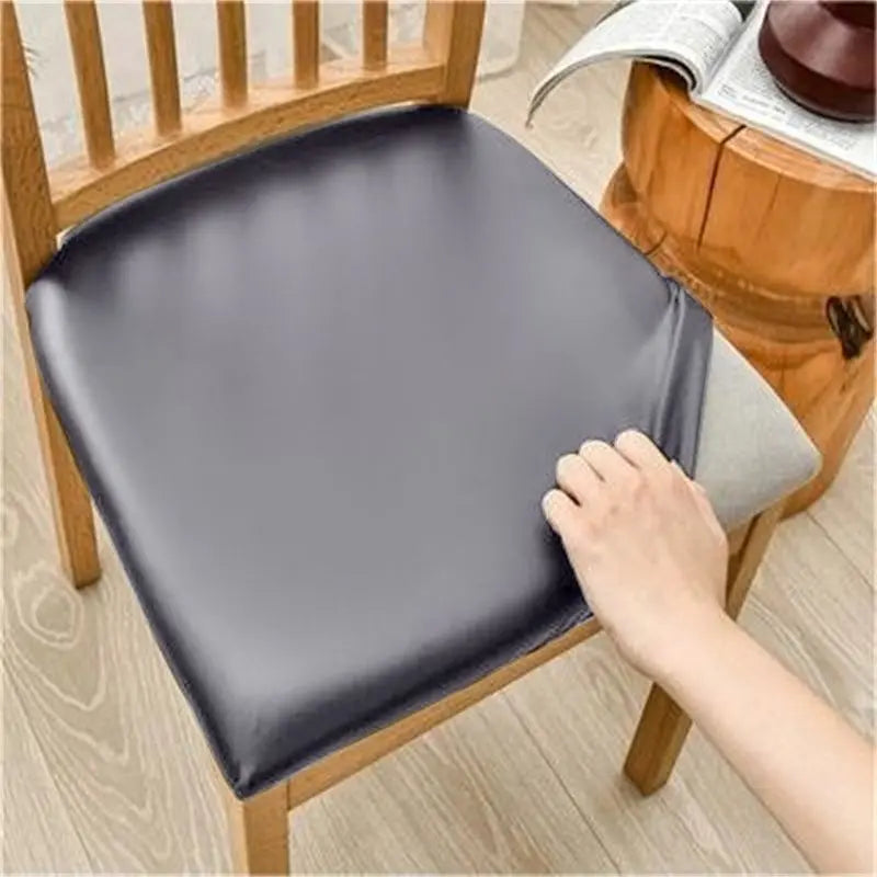 Housse Assise Chaise Imperméable VELONA Dark Gray-Length And Width 35to50cm-1PCS