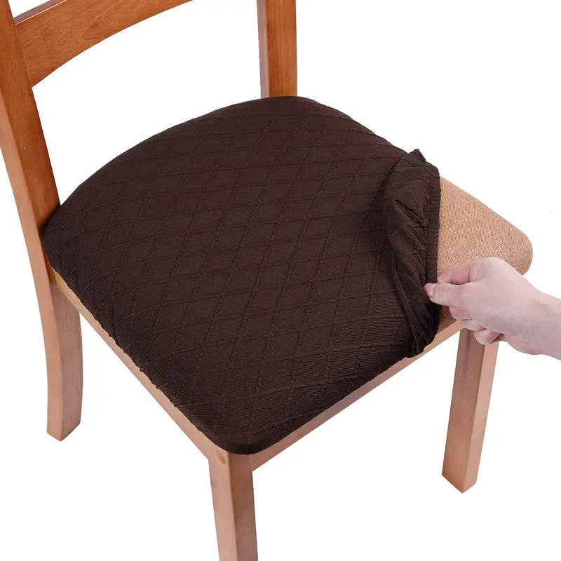 Housse Assise Chaise Moderne JACQUA Coffee