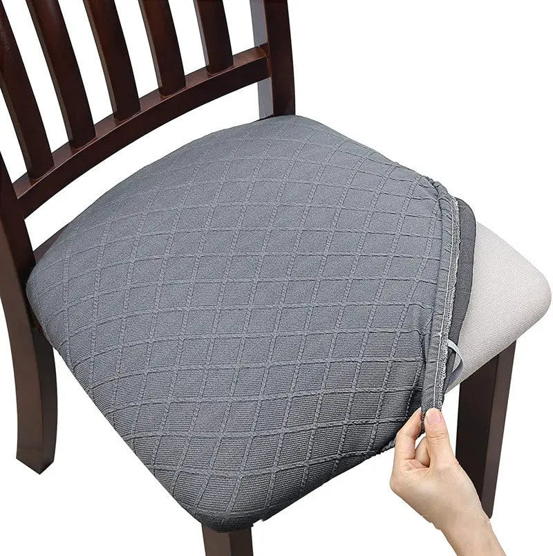 Housse Assise Chaise Moderne JARLINA Light Grey