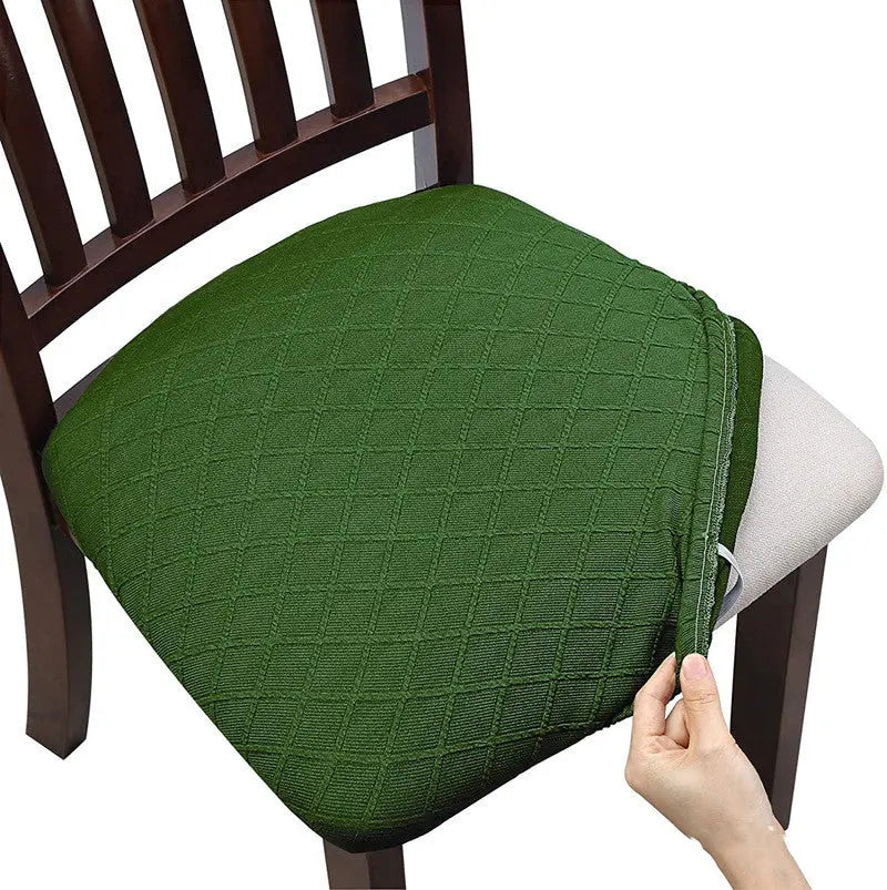 Housse Assise Chaise Moderne JARLINA Olive green
