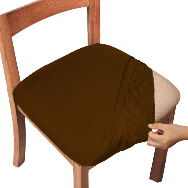 Housse Assise Chaise Polyester SIMTRA Deep coffee