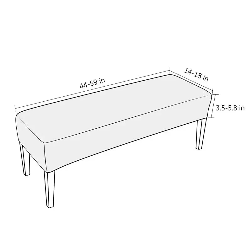 Housse Banquette Extensible Jacquard YUPA Housse de France