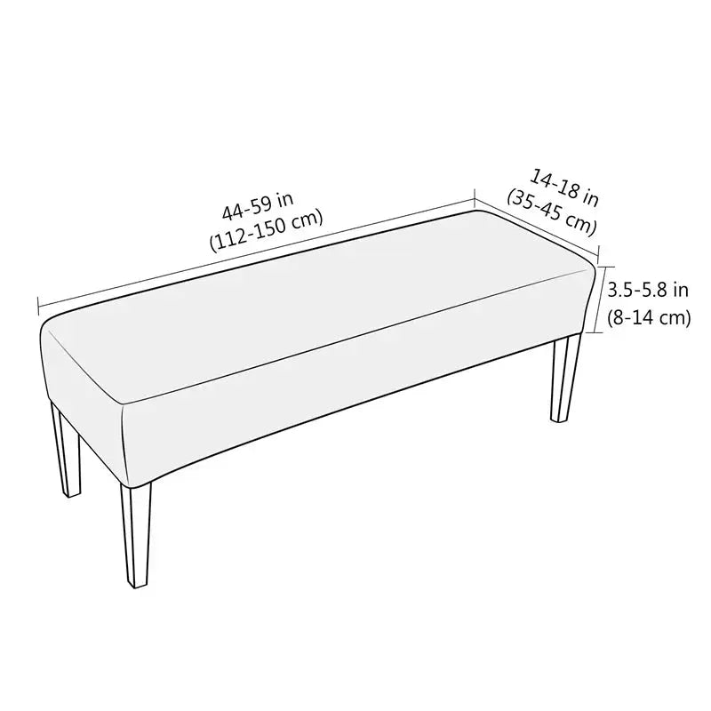 Housse Banquette Extensible YUPAR Housse de France