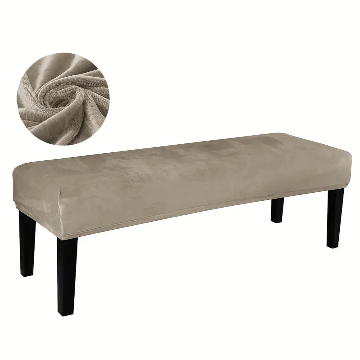Housse Banquette Fourrure Moderne SILVEN Housse de France